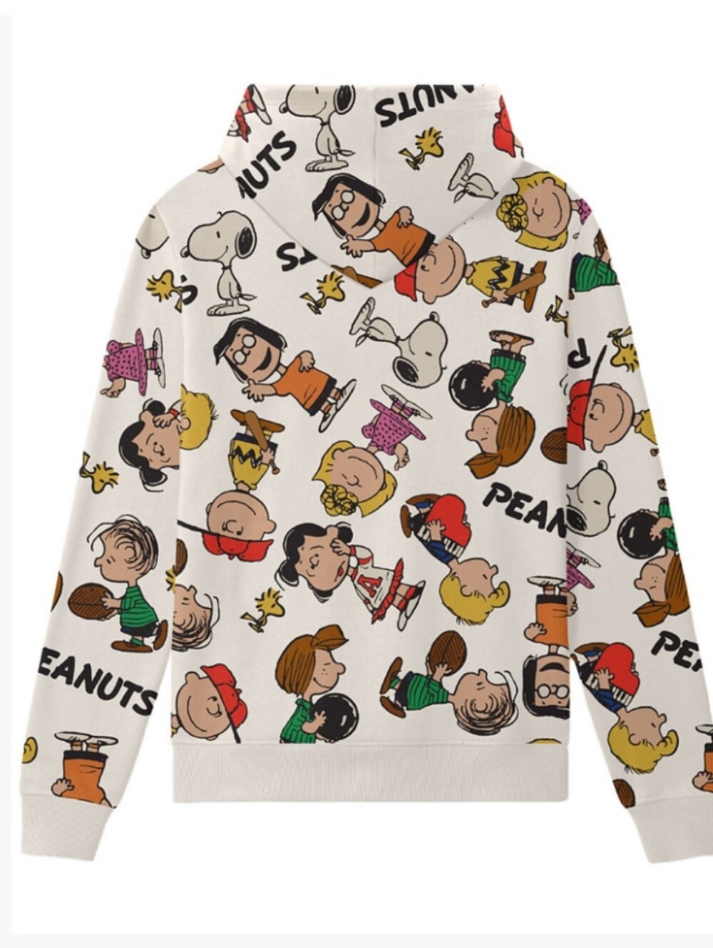 Hybrid Men's Snoopy Peanuts Printed Npstalgoc Hooded Swestshirt. Sixe XL. NWT